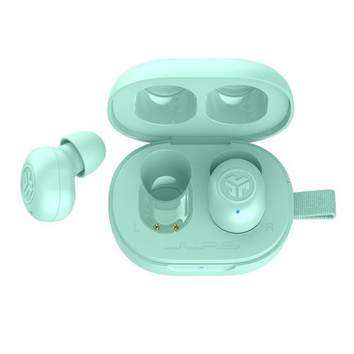 JLab JBuds Mini True wireless Bluetooth Earbuds Mint Green case f2a6a828 2339 4f56 8b16 ebf405e2d353