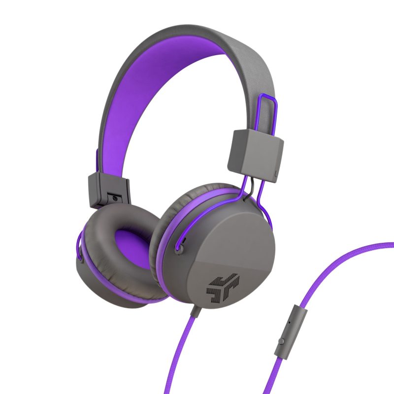 Neon Headphone Purple